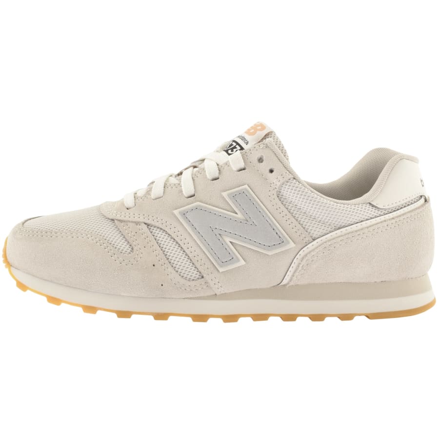 New balance beige trainers top